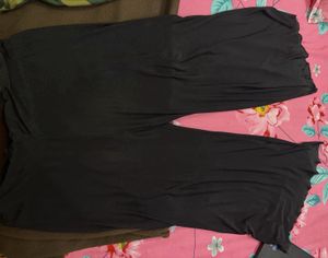 Bottom Wear :Black Palazzo Pants