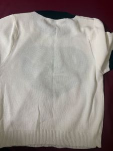 Cute Heart Print Top