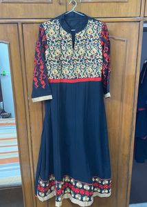 Embroidered Festive Anarkali Kurta