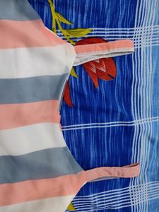 Striped Sleeveless Dress