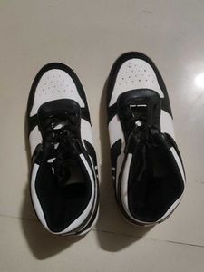 Stylish Black & White Sneakers