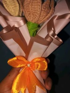 Crochet Tulip Bouquet