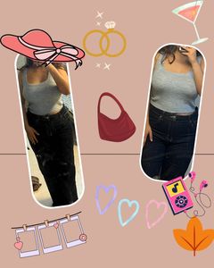 Blue Cami Top