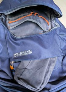 American Tourister Blue Laptop Backpack.