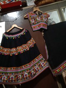 Black Garba Choli
