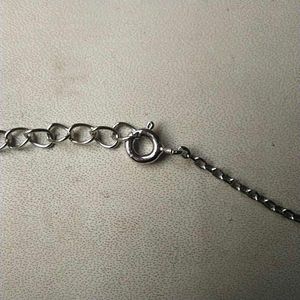 925 Silver Flower Square Solitaire Mangalsutra