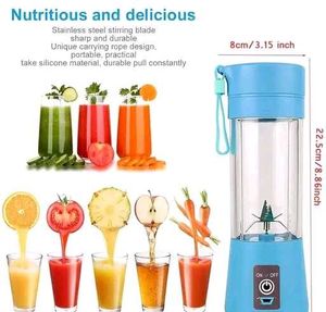 electric Rechargeable Juicer Blender