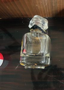 Empty Givenchy INTERDIT Perfume Bottle