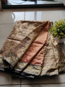 Elegant Silk Saree with Blouse