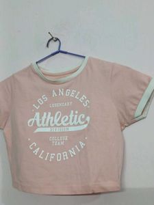 LA Athletic Cropped Tee