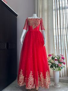 Red Luxury Occasion Gown