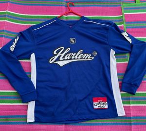 Harlem Style Blue Long Sleeve Shirt