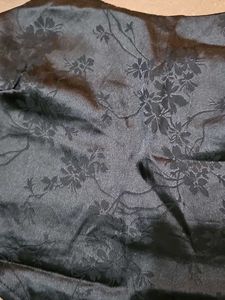 Black Floral Halter Top