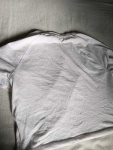 Cropped White Baby Tee