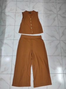 MAX- Cute Ribbed Two-Piece Set