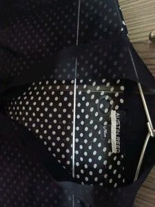 See-through Top With Bow And Bell Sleeves