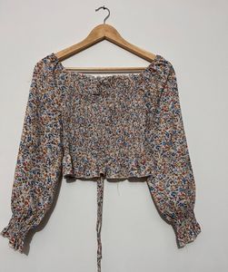 Floral Long Sleeve Top
