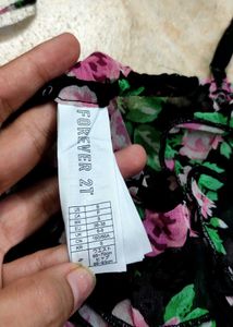 💜Floral Playsuit By FOREVER21