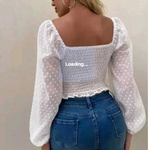 Lacy Crop Top