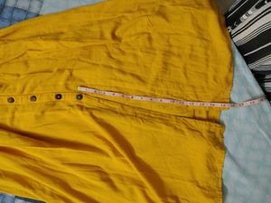 Mustard Yellow Midi Dress