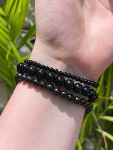Black Onyx Beaded Bracelet
