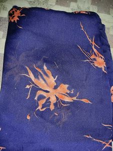 Moss Crape Saree