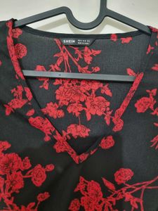 Shein Floral Top