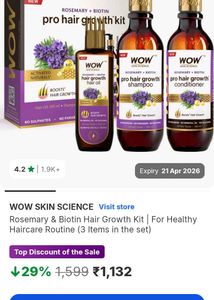 WOW Hair Growth Kit