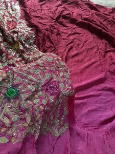Full Sequence Work Double Shaded Saree💖