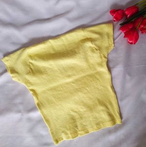 Pretty Yellow Flower Top | Beach vibe