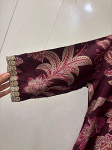 Floral Print Kurta