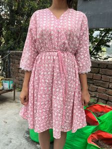 Floral Pink Dress