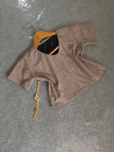 Shimmering Crop Tops