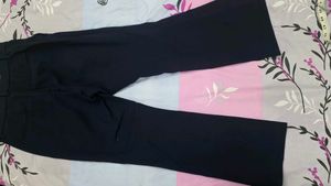 Uniqlo Bootcut Style Navy Blue Trouser