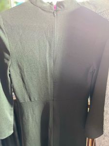 Femella Elegant Black Midi Dress