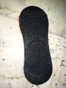 Black No-Show Sock