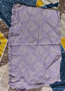 Lavender Color Kurta Set With Embroidery