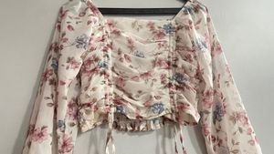 Floral Flower Top🩷