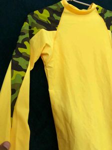 Yellow Long Sleeve T Shirt