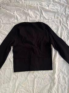 Bershka International Brand Bodyfit Ribbed Top