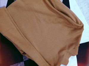 Brown Turtleneck Sweater