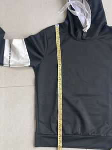It’s Unisex Hoodie With Trousers Black Colour