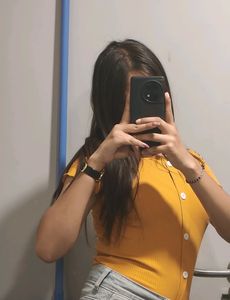 Cute Front Button Top