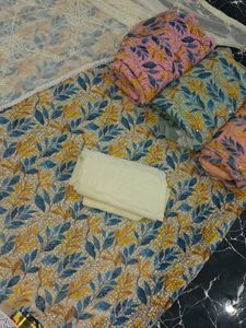Floral Leaf Fabric