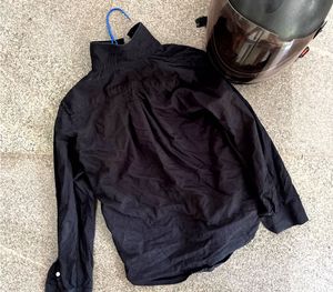 Black Button-Down Shirt