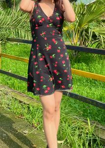 Cherry Print Dress