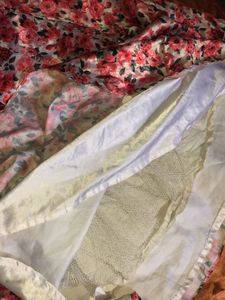 Floral Print Skirt