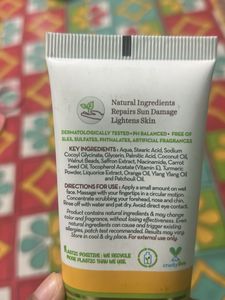 mamaearth ubtan facewash