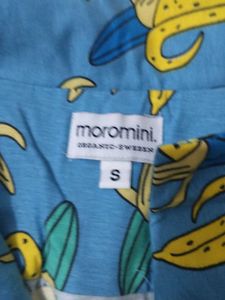 Banana Print Shirt Dress