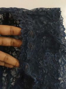Navy Blue Lace Cami